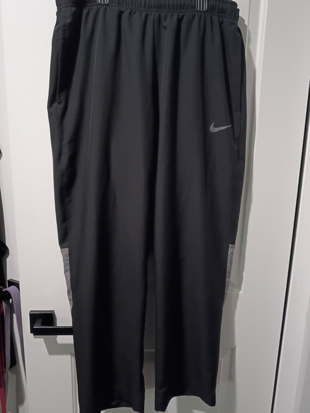 Nike Black Athletic Track Pants XXL